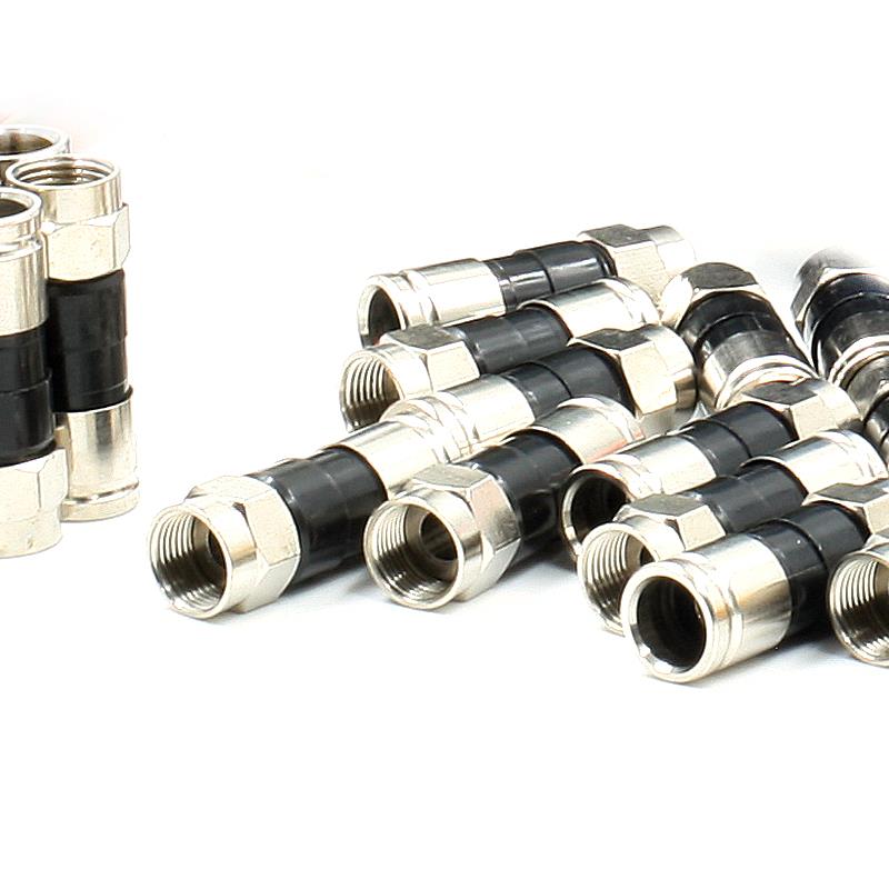 RG6 Snap and Seal Outdoor Compression Connector, Comcast, DTV and Dish Approved Coaxial