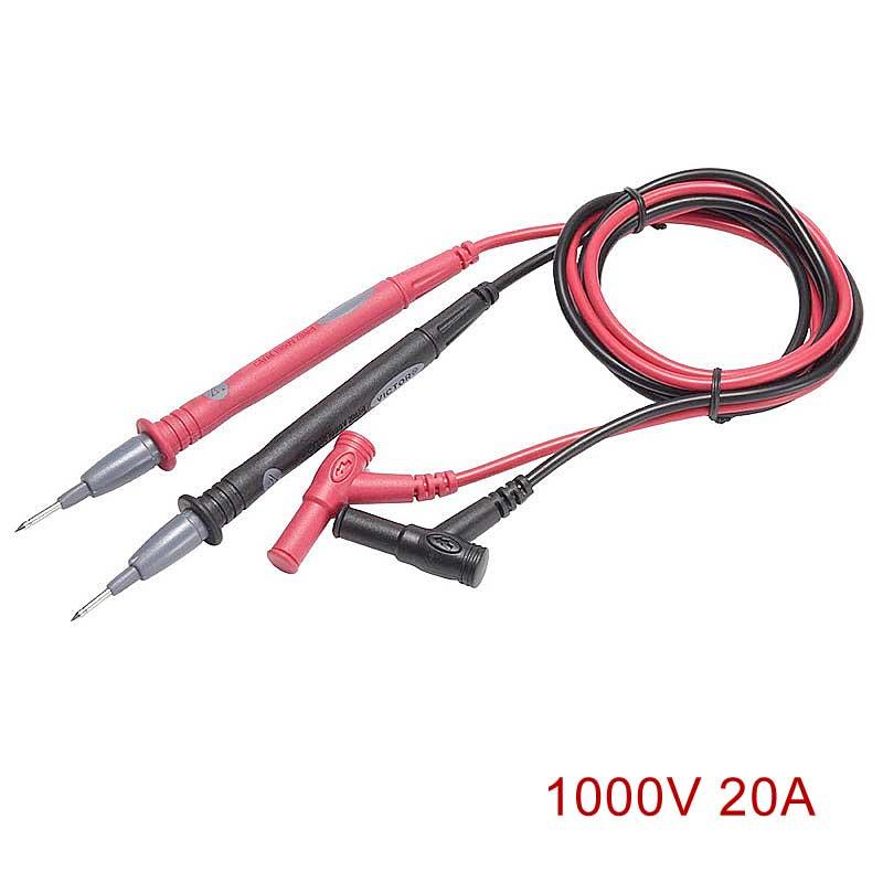 1 Pair CAT III 1000V 20A Electronic Test Leads Digital Multimeter