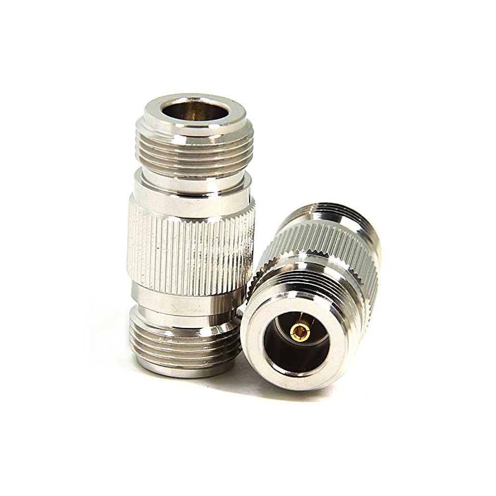 N Female to Female Coax Connector Adapter - Coaxial - component2buy