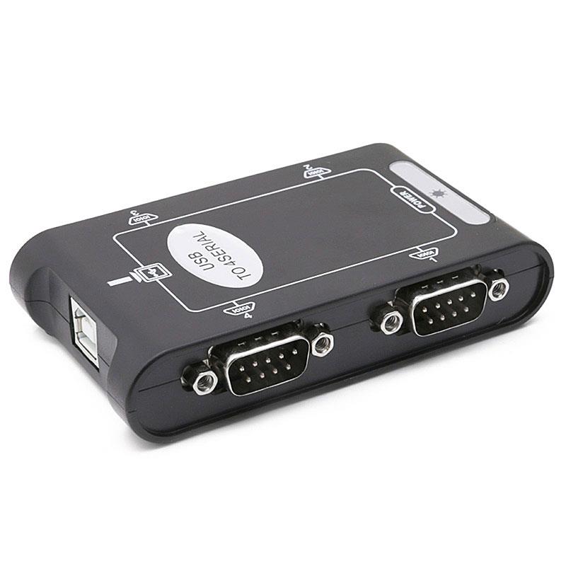 4 Port Usb To Rs 232 Serial Adapter Hub Detail Component2buy