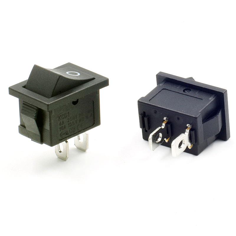2 Pin Snap-in On/Off Position Boat Rocker SPST Switch - Rocker ...