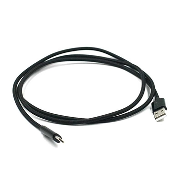 Type-C Smart Power Off Flowing Light Charging Cable Braided Wire