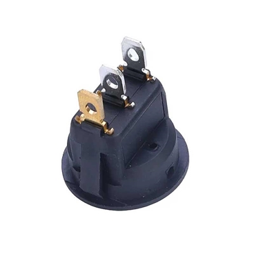 20mm Dia. 3 Pin Round DOT LED Light Rocker Switch