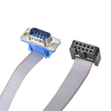 IDC 10pin to DB9 Male Flat Ribbon Cable