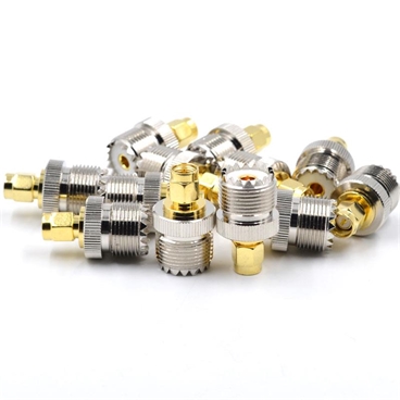 UHF Female to SMA Male PL 259 SO 239 RF Coax Adapter Connector
