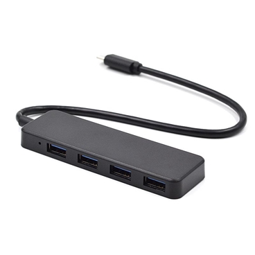USB-C Hub to 4 Type A USB 3.2 Gen 1 Ports Portable Travel Series