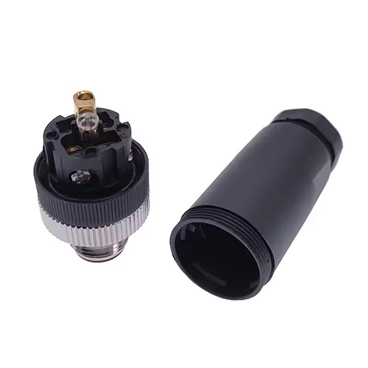 M12 Male and Female Straight Plugs Collection