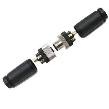 M12 Male and Female Straight Plugs Collection
