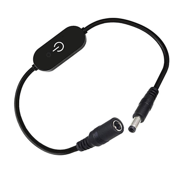 Single Colour LED Strip Light Brightness Controller On/Off Switch Inline Tact Switch